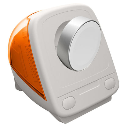 Spigen C1 Classic Støtte for Trådløs Lader til Apple Watch Series, Oransje