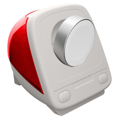 Spigen C1 Classic Støtte for Trådløs Lader til Apple Watch Series, Rød AMP09341