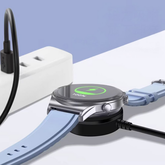 Trådløs lader Tech-Protect MC03 Ultraboost for Samsung Galaxy Watch Series, USB-C, Svart