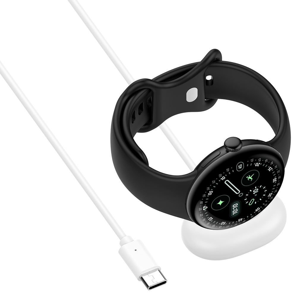 Trådløs Lader Techsuit THPX for Google Pixel Watch 4 Series, Hvit