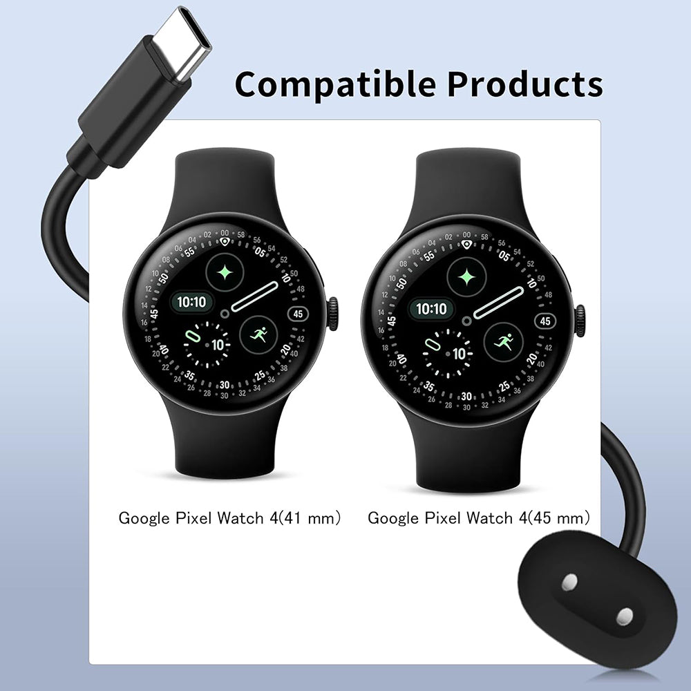 Trådløs Lader Techsuit THPX for Google Pixel Watch 4 Series, Hvit