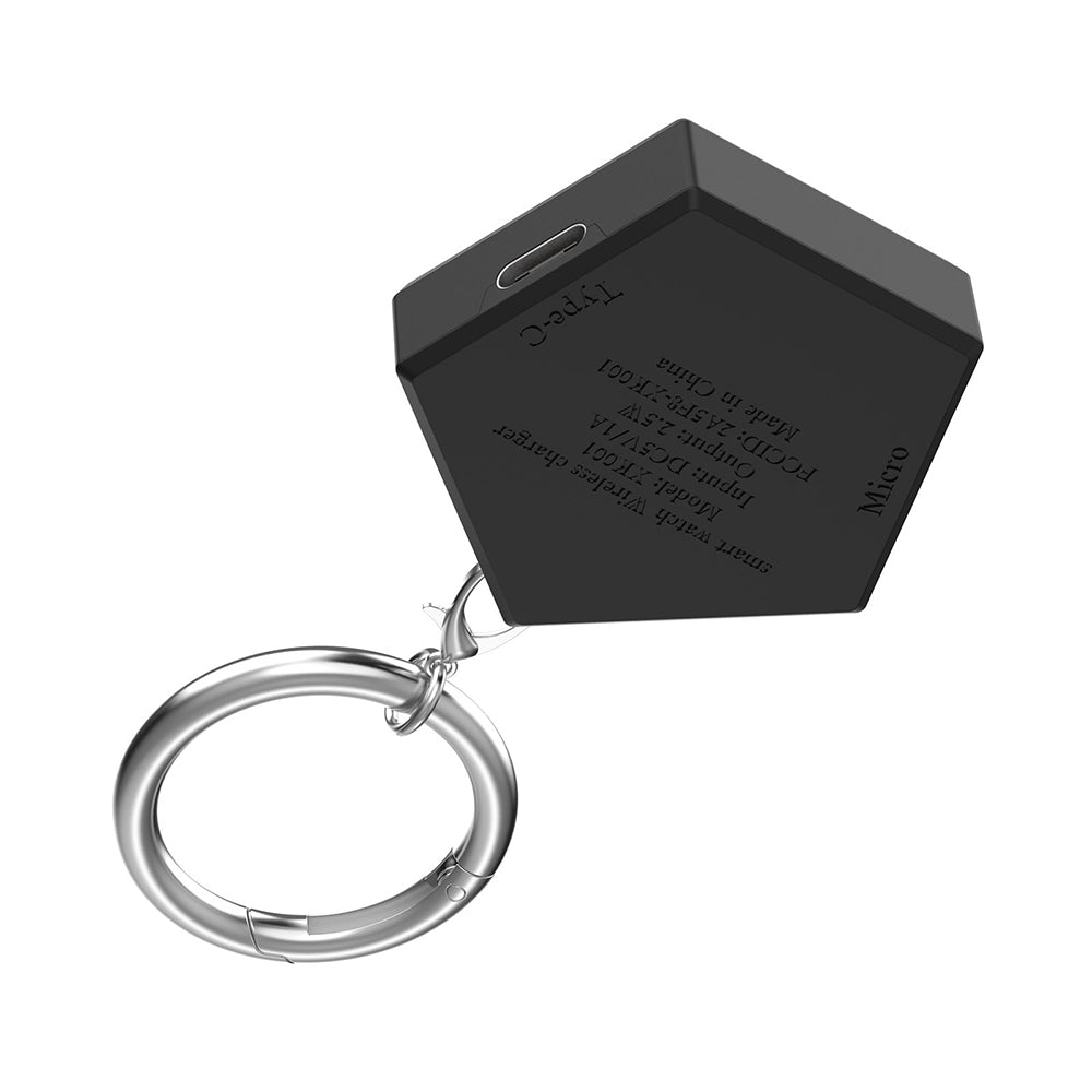 Trådløs Lader Techsuit TSC4 for Samsung Galaxy Watch Series, Svart