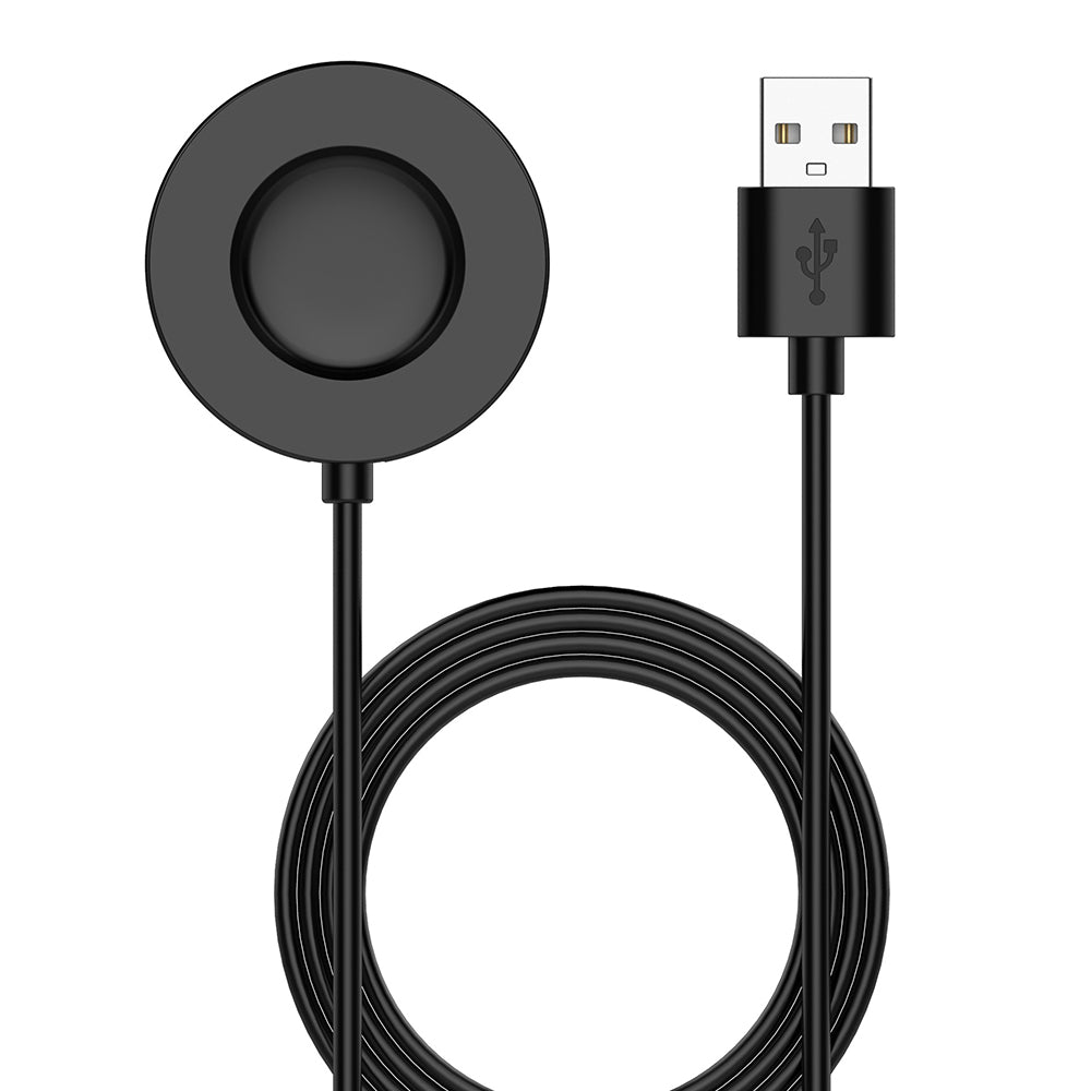Trådløs lader Techsuit TXC6 for Xiaomi Watch S1 Pro, USB-A, Svart