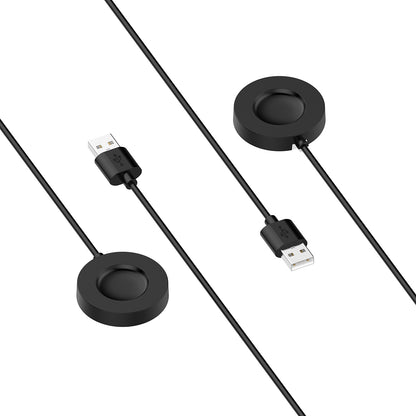Trådløs lader Techsuit TXC6 for Xiaomi Watch S1 Pro, USB-A, Svart