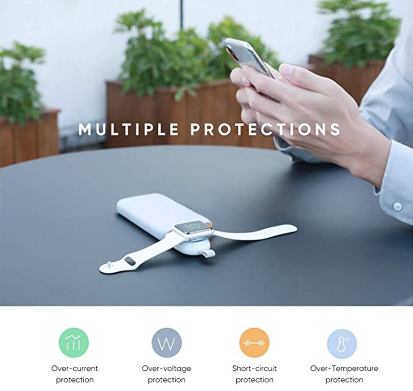 UGREEN trådløs lader for Apple Watch Series, Hvit