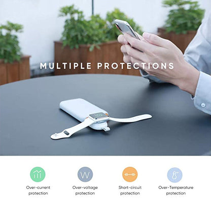 UGREEN trådløs lader for Apple Watch Series, Hvit