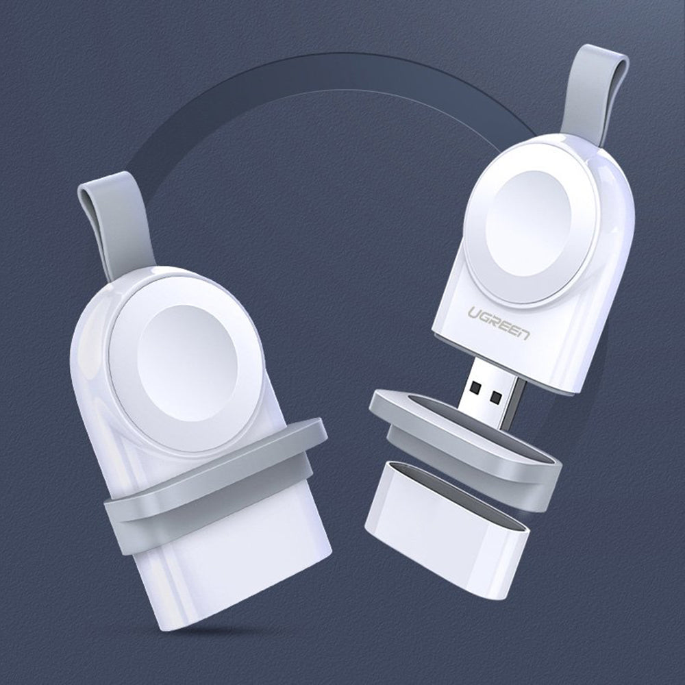 UGREEN trådløs lader for Apple Watch Series, Hvit