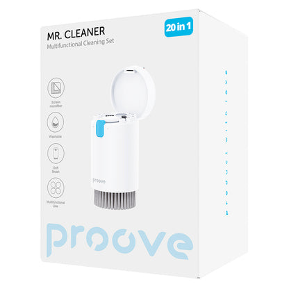 Rengjøringsverktøy Proove Mr.Cleaner, 20in1, Hvit