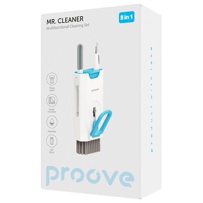 Rengjøringsverktøy Proove Mr.Cleaner, 8i1, Hvit