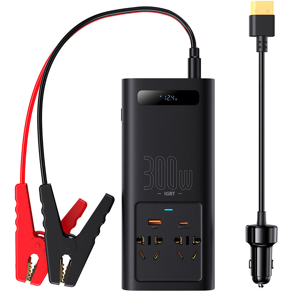 Baseus Elektrisk Bilinverter, 300W CGNB010101