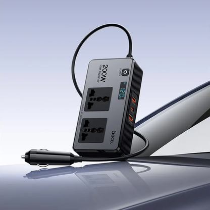 Bilstrøminverter HOCO Z66, 200W