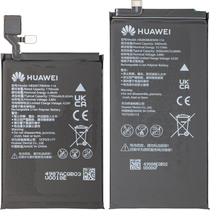 Batteripakke HB2856B3EWW-11A + HB245179EWW-11A for Huawei Mate X7 Service Pack og dedikerte serviceverktøy