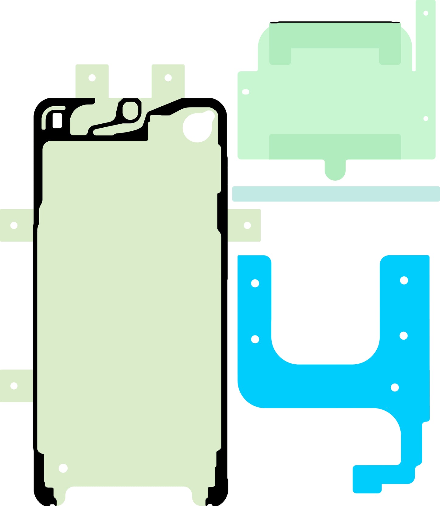 Kit Lim Display Samsung Galaxy S23+ S916, Service Pack GH82-30555A