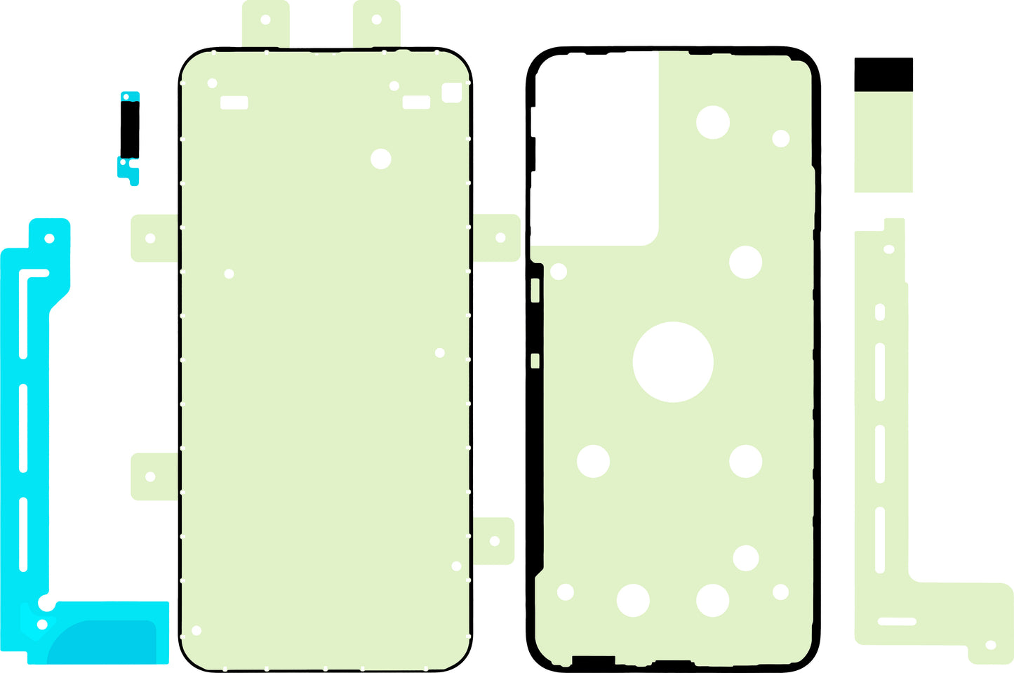 Kit Lim Display Samsung Galaxy A34 A346, Service Pack GH82-31515A