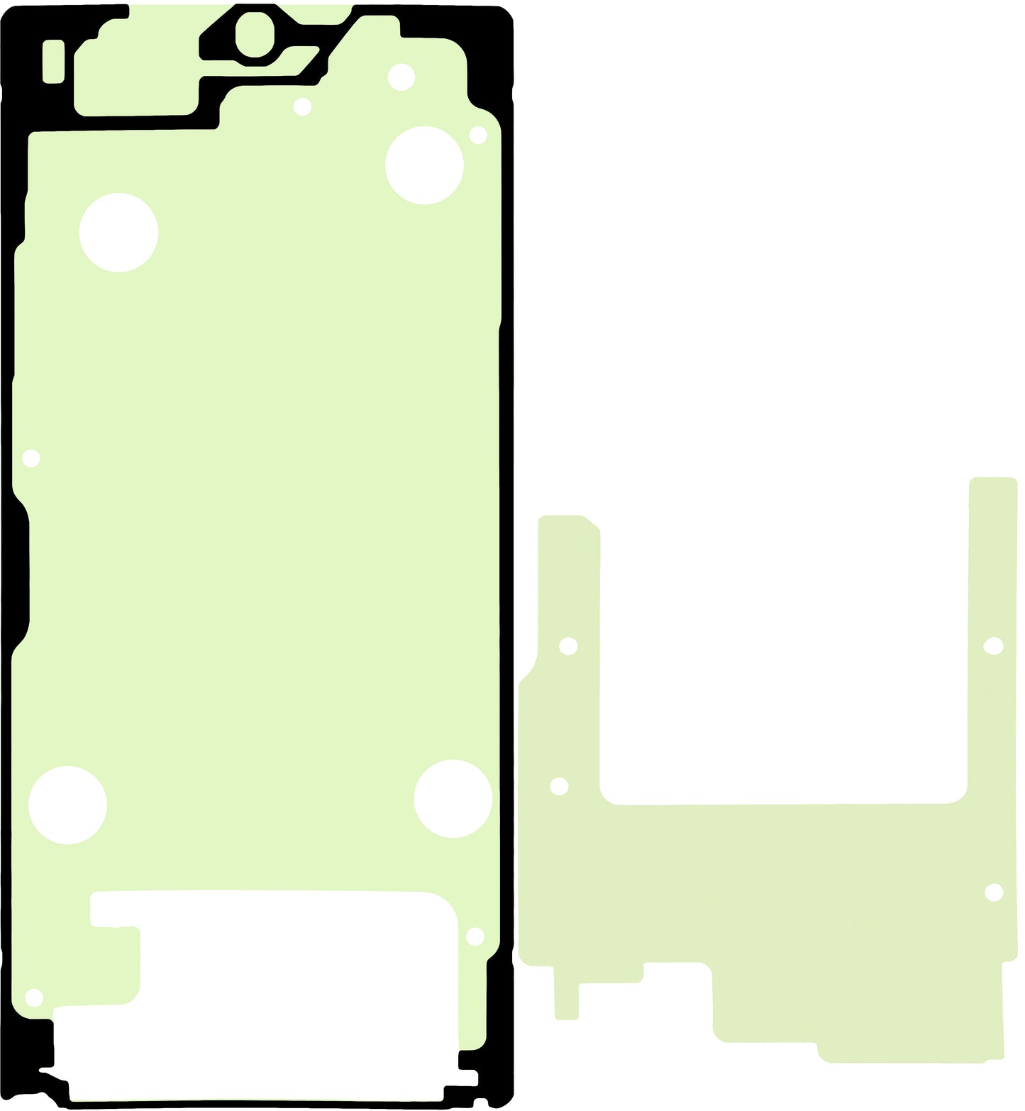 Kit for liming av skjerm Samsung Galaxy S25 Ultra S938, Service Pack GH82-36522A