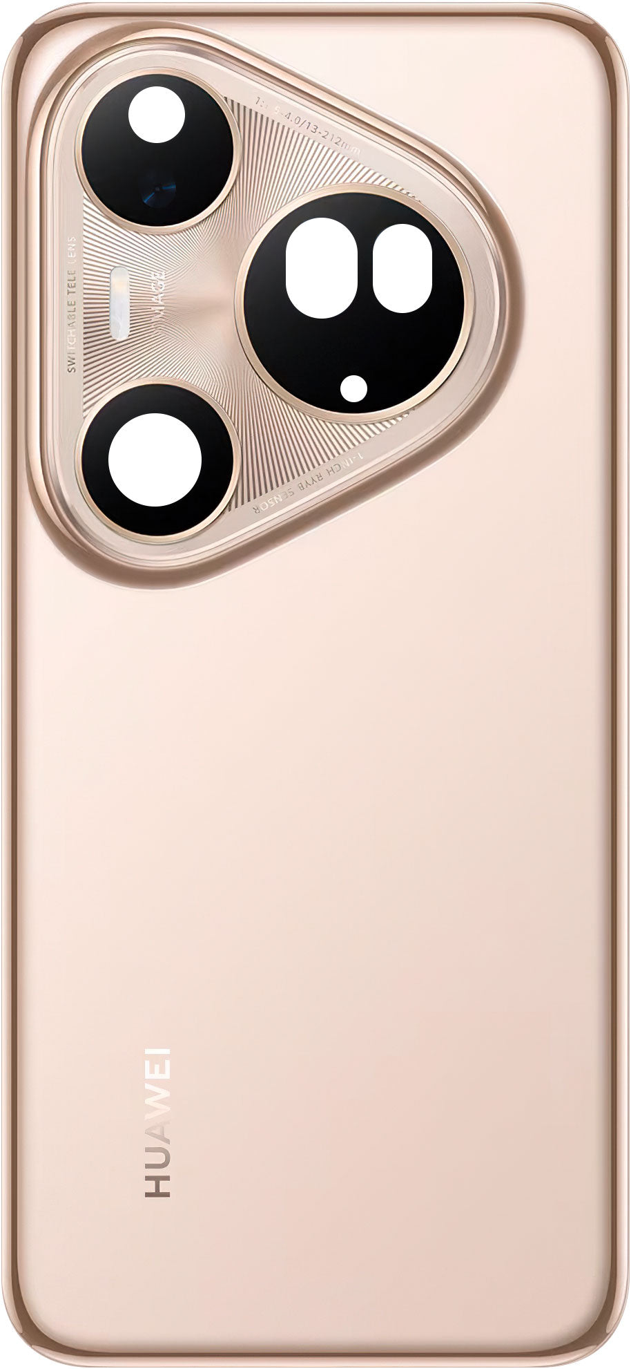 Huawei Pura 80 Ultra Prestige Gold batteridekselsett med servicepakke og dedikerte serviceverktøy