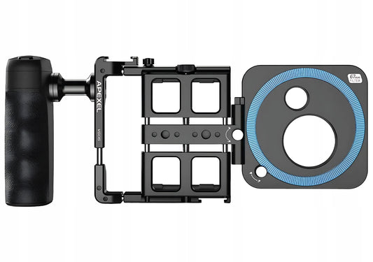 Apexel Vlogging-kit for telefon, svart APL-VG05CH
