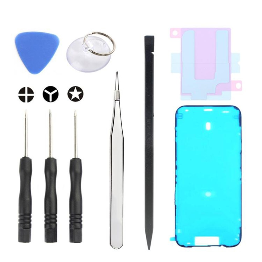 Jiafa JF-8162 Reparasjonssett for utskifting av batteri til Apple iPhone 17 Pro Max, 9-i-1