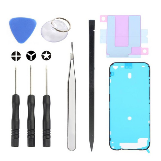 Jiafa JF-8162 Reparasjonssett for utskifting av batteri til Apple iPhone 17 Pro, 9i1