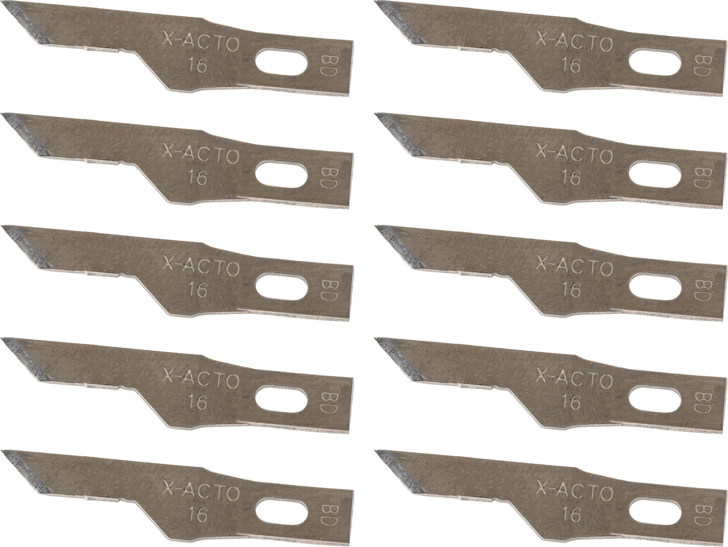 OEM 16 skalpellblad, sett med 10 stk