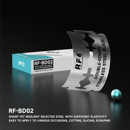 Reserveblad RF4 RF-BD02 for UV / OCA limfjerningsverktøy, sett med 100 stk