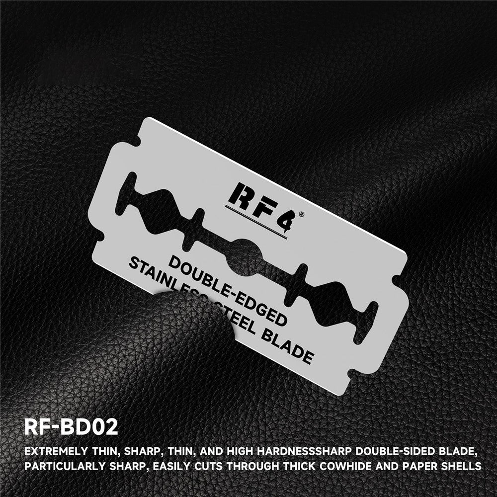 Reserveblad RF4 RF-BD02 for UV / OCA limfjerningsverktøy, sett med 100 stk