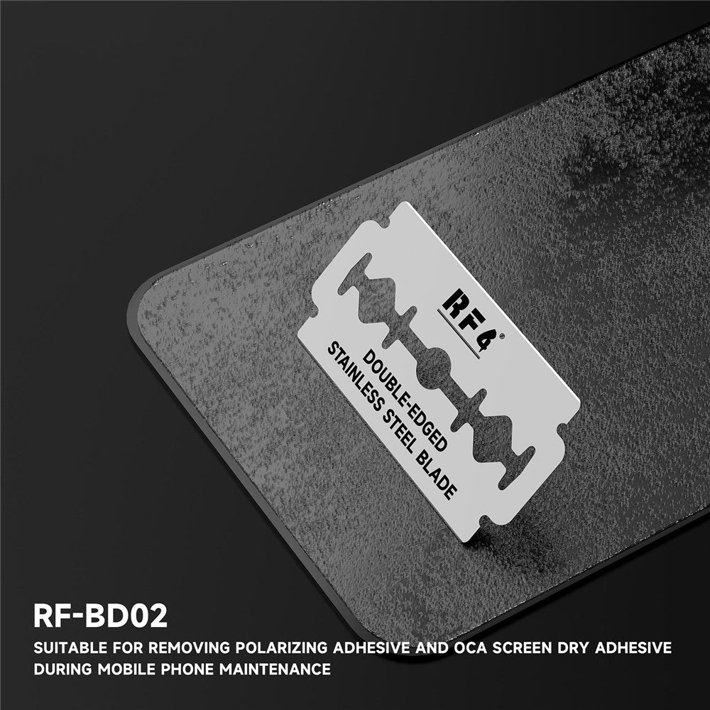 Reserveblad RF4 RF-BD02 for UV / OCA limfjerningsverktøy, sett med 100 stk
