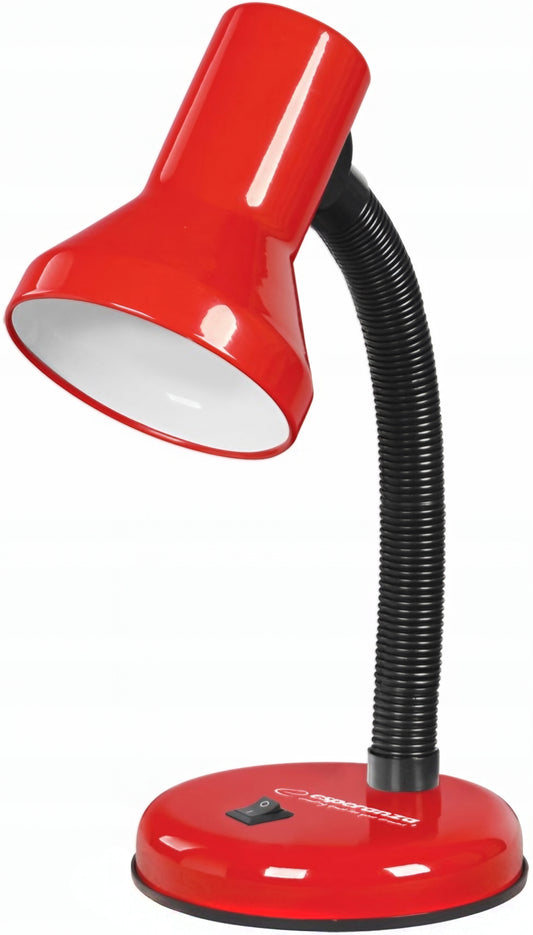 Esperanza Alatair ELD108R skrivebordslampe, 12W, rød