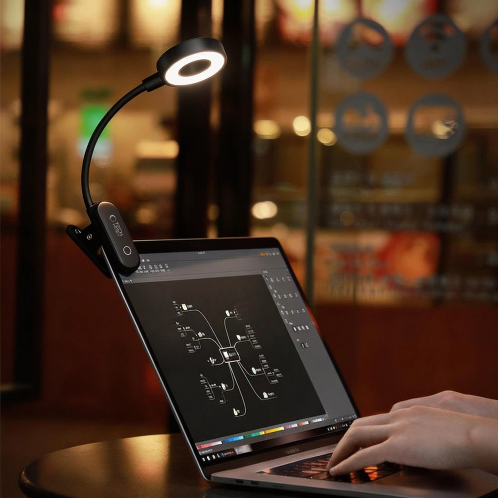 Bærbar LED-lampe Tech-Protect LL100, svart