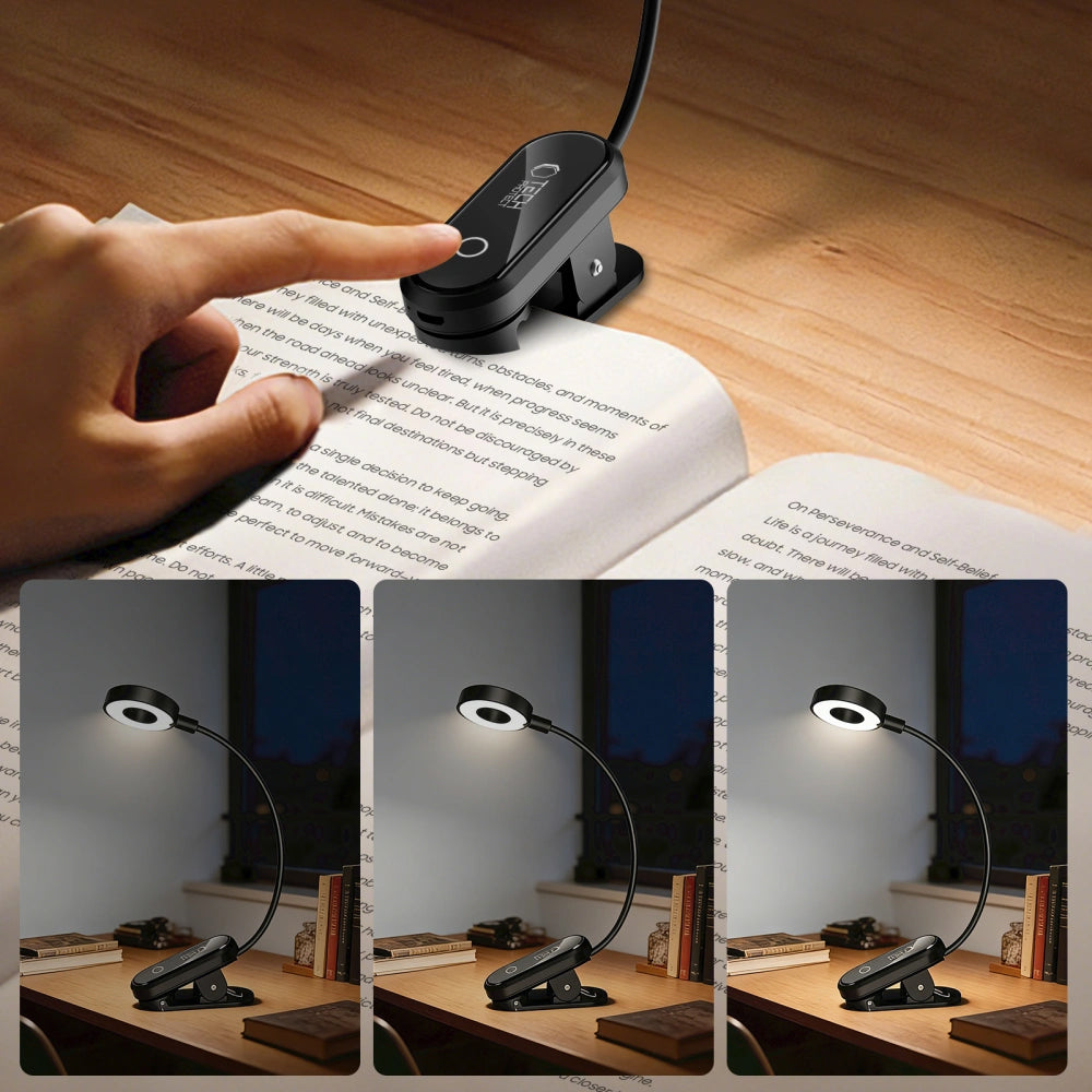 Bærbar LED-lampe Tech-Protect LL100, svart