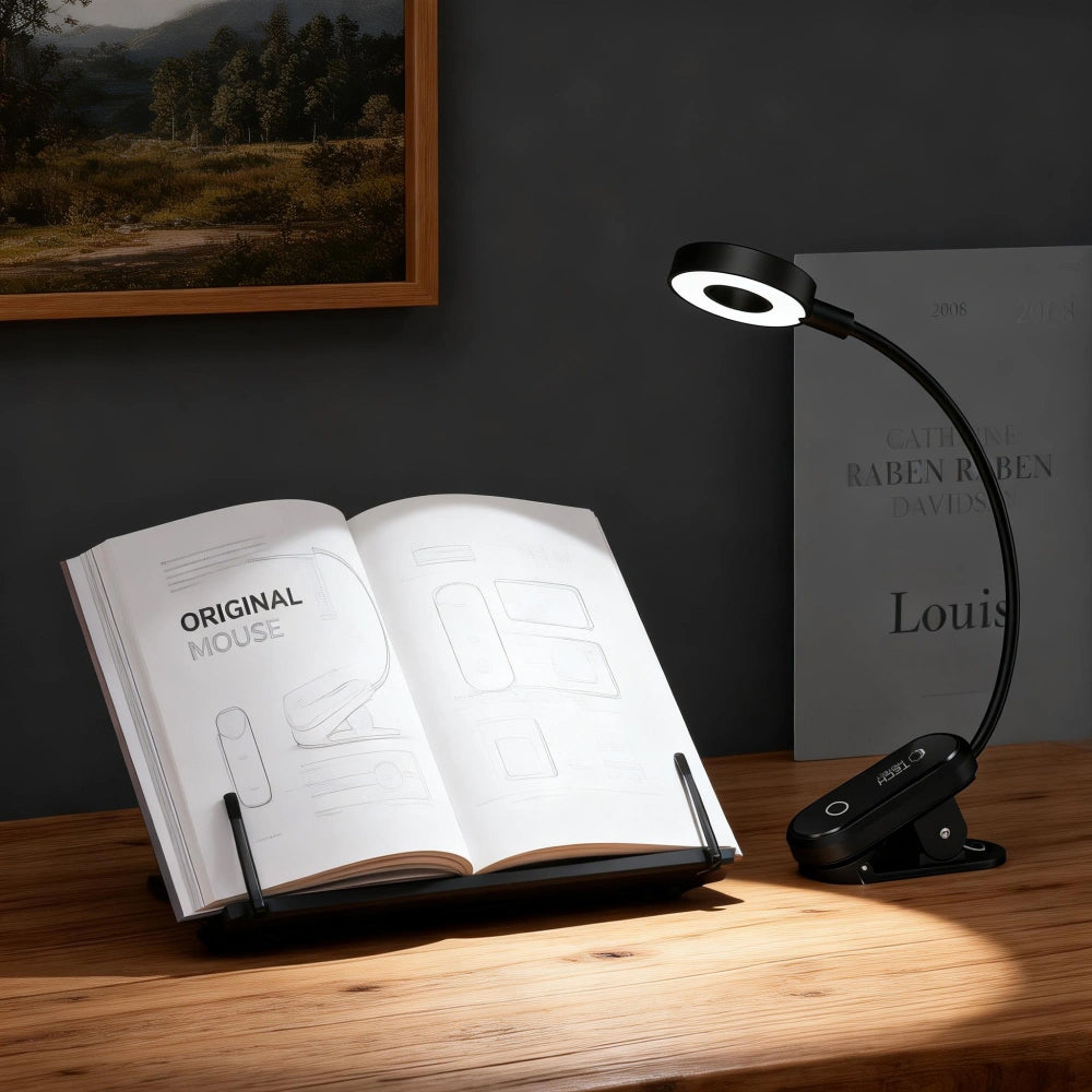 Bærbar LED-lampe Tech-Protect LL100, svart