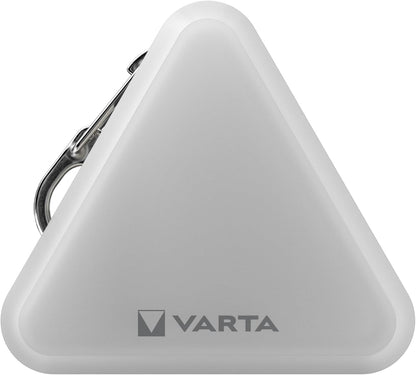 Varta Magnetic Safety Light LED-nøkkelringlampe, 25lm, Sølv
