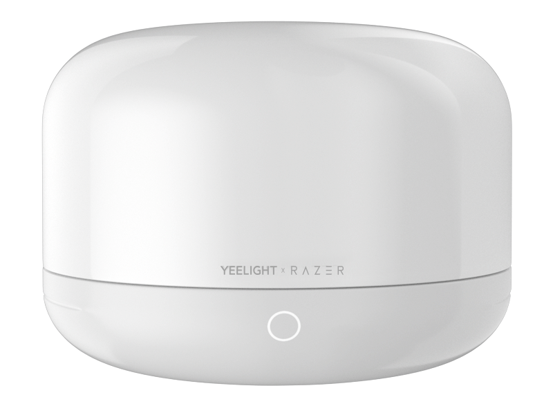 Yeelight D2 LED-nattlampe fra Razer, Wi-Fi, 5W, 1700K - 6500K, 240lm, RGB, Hvit, Resealed YLCT01YL