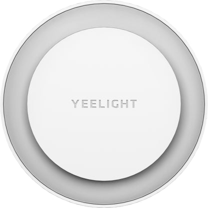Yeelight Plug-in Nightlight LED-nattlampe, 0.5W, 2500K, Sensor, UK-versjon, Hvit, Reseglet YLYD11YL