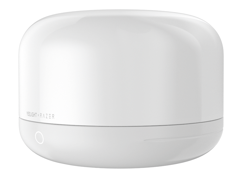 Yeelight D2 LED-nattlampe fra Razer, Wi-Fi, 5W, 1700K - 6500K, 240lm, RGB, Hvit, Resealed YLCT01YL