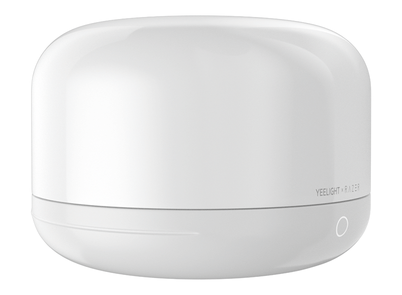 Yeelight D2 LED-nattlampe fra Razer, Wi-Fi, 5W, 1700K - 6500K, 240lm, RGB, Hvit, Resealed YLCT01YL