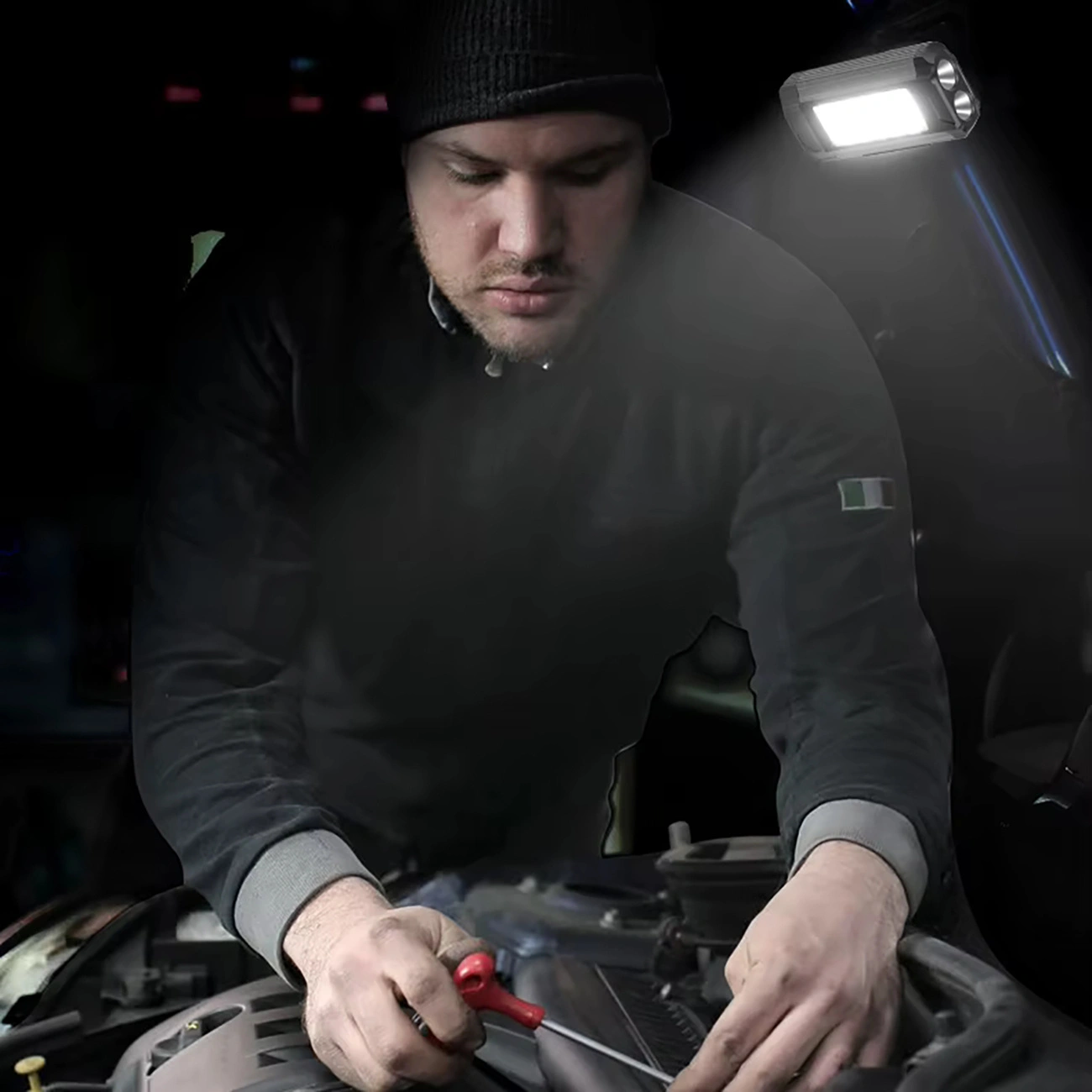 Arbeidslampe LED WZK WLR-15W, 1500lm, Grå
