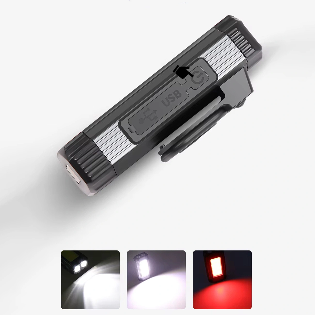 Arbeidslampe LED WZK WLR-15W, 1500lm, Grå