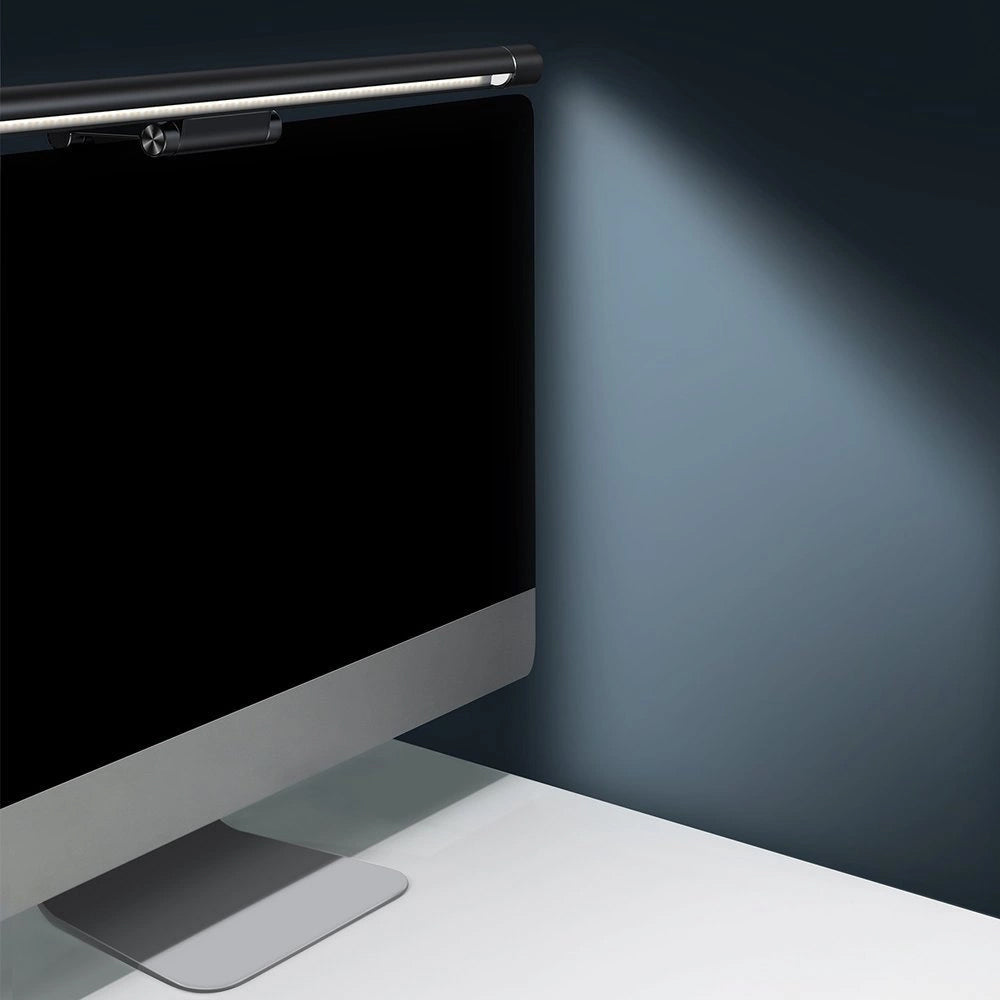 Baseus i-Wok Pro LED-skjermlampe, 3000K - 6500K, Svart DGIWK-P01