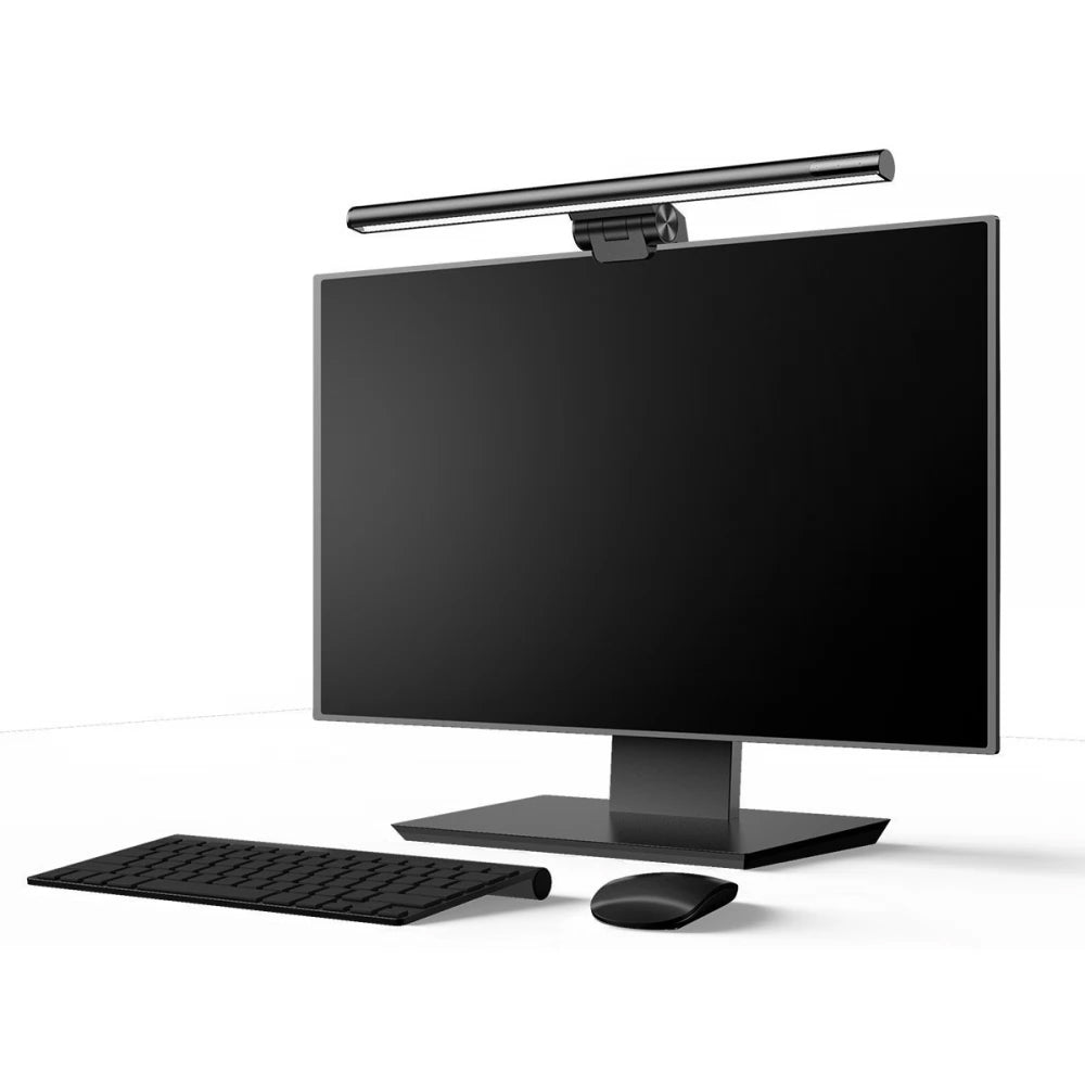 Baseus i-Wok LED-skjermlampe, 2900K - 5000K, Svart DGIWK-B01