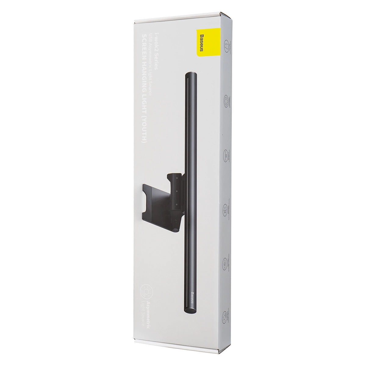 Baseus i-Wok2 LED-skjermlampe, 2700K - 6500K, Svart DGIW000101