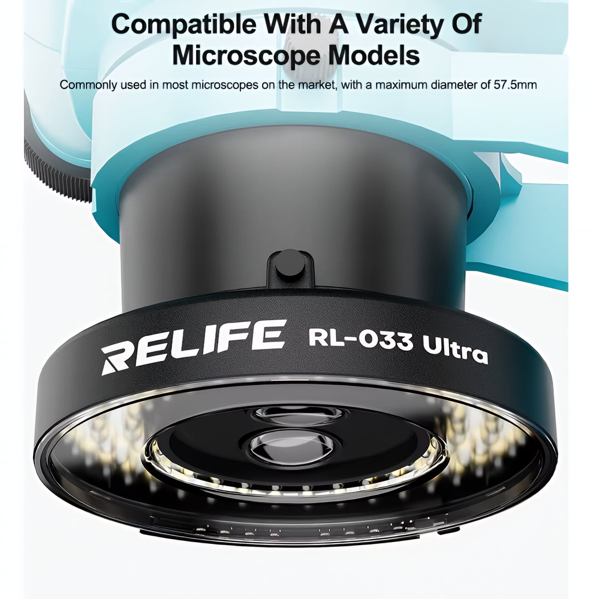 Relife RL-033 Ultra lampe for mikroskop, svart