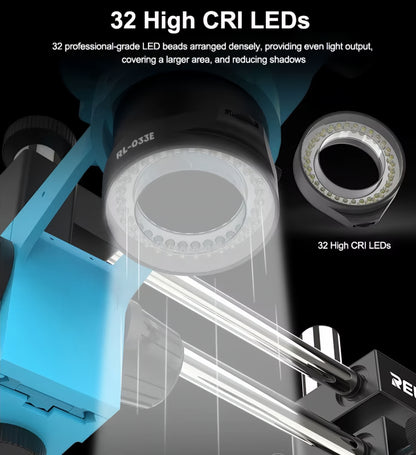 Relife RL-033E lampe for mikroskop, svart