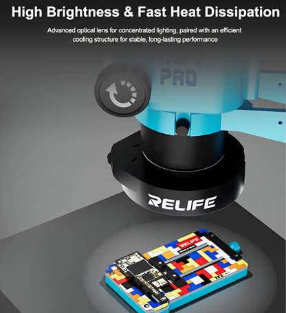Relife RL-033E lampe for mikroskop, svart