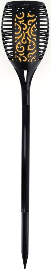 Forever solcellelampe, 96 LED, 2800K, IP65, svart