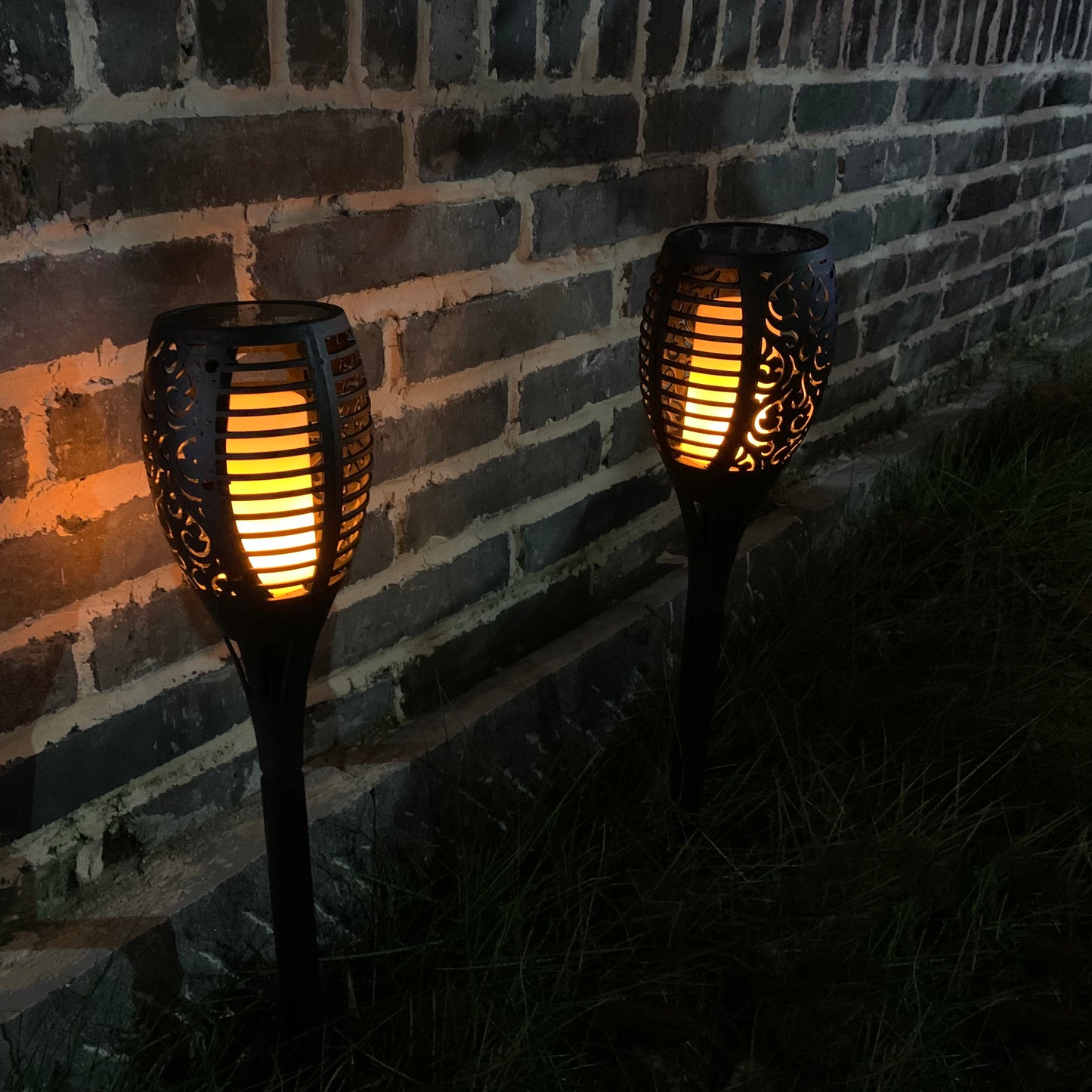 Forever solcellelampe, 96 LED, 2800K, IP65, svart