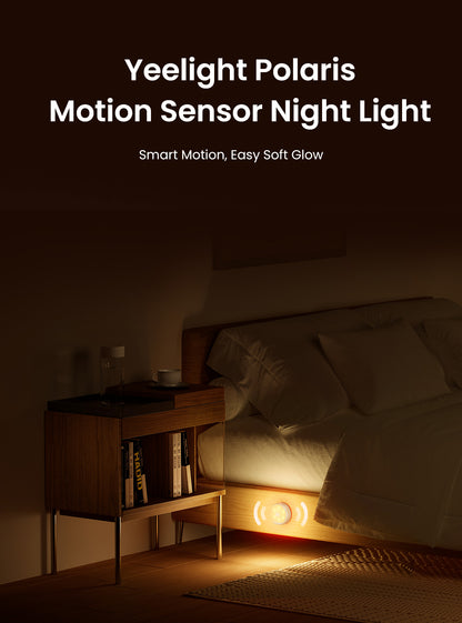 Yeelight Polaris 2 LED-nattlampe, sensor, hvit YLYYD-0024