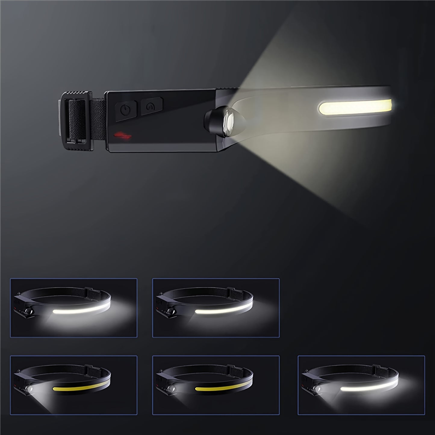 LED-hodelykt WZK WLC-1200, 350lm, IPX4