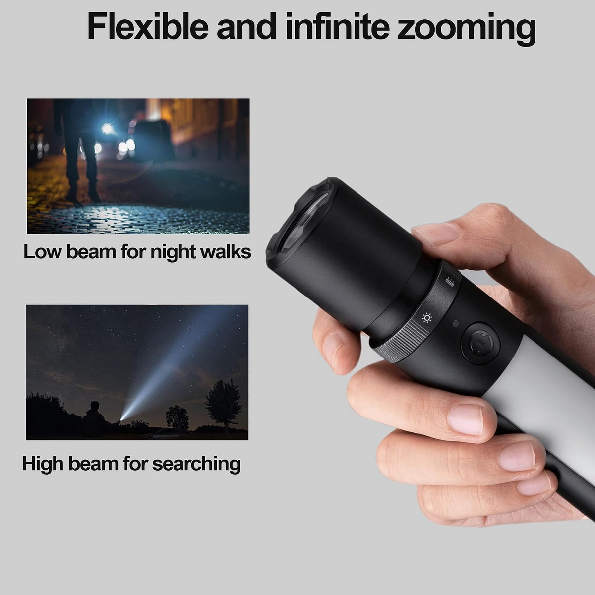 Xiaomi Mi Multifunksjon LED-lommelykt, 1000lm, IPX4 BHR7004GL