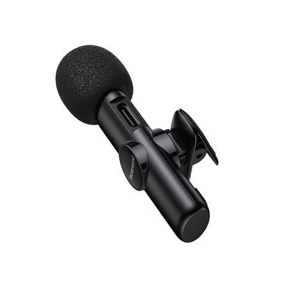 Lavaliermikrofon Borofone BFK16 Winner, USB-C, Svart